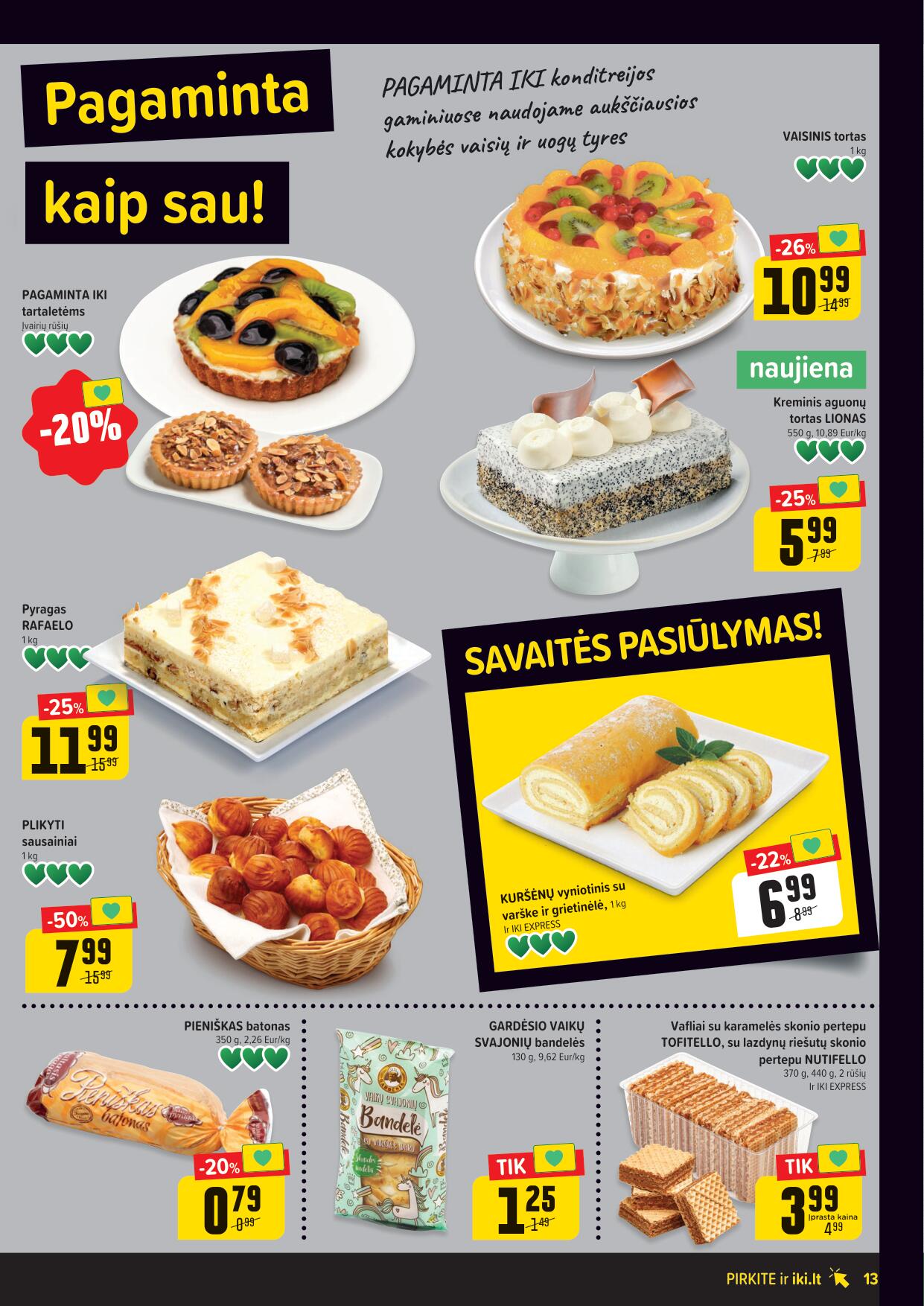 Naujausias IKI kaininis katalogas 2023.11.20 - 2023.11.26