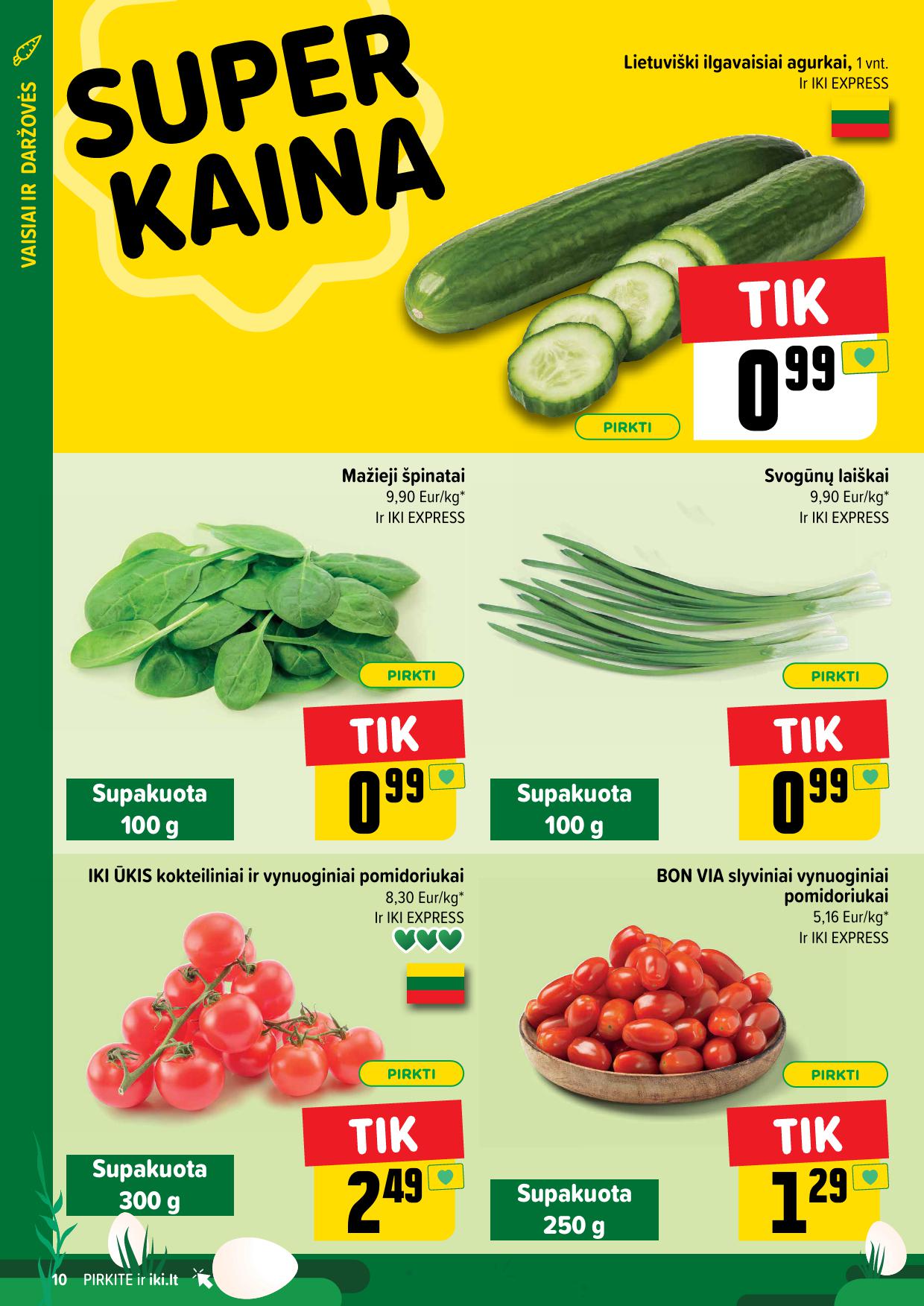 Naujausias IKI kaininis katalogas 2025.03.24 - 2025.03.30