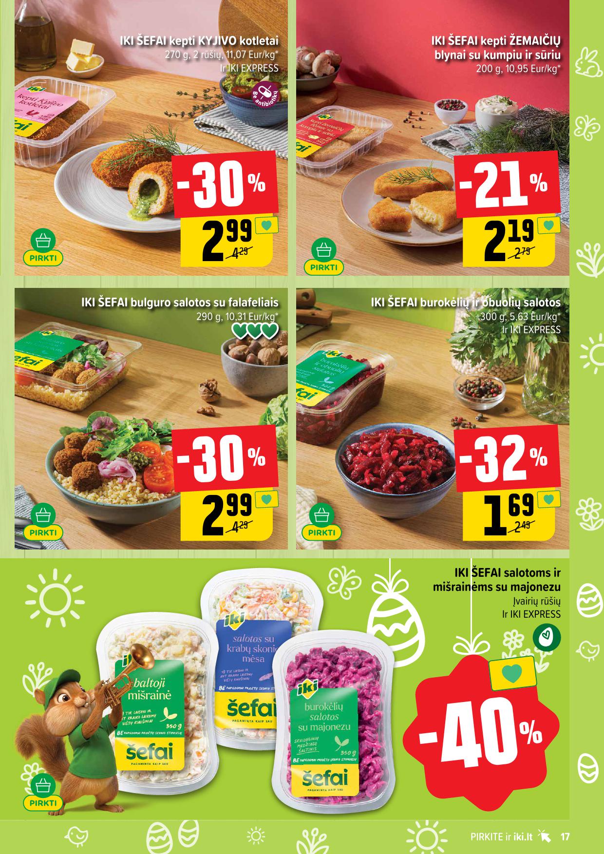 Naujausias IKI kaininis katalogas 2026.03.23 - 2026.03.29