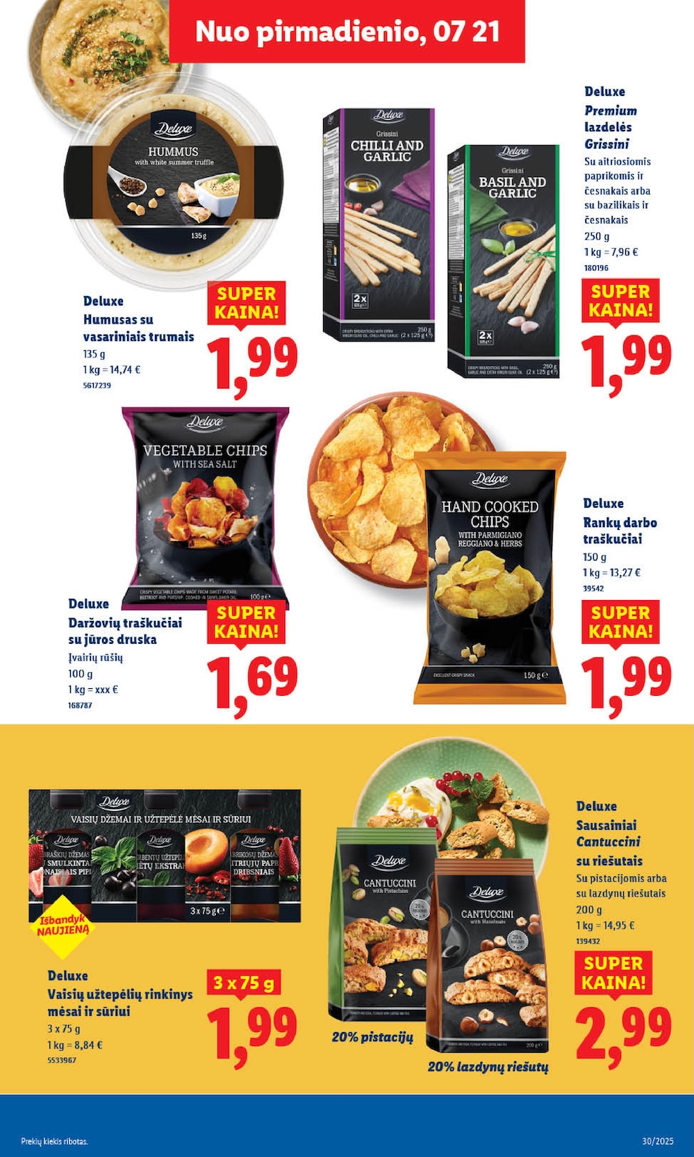 Naujausias LIDL kaininis katalogas 2025.07.21 - 2025.07.27