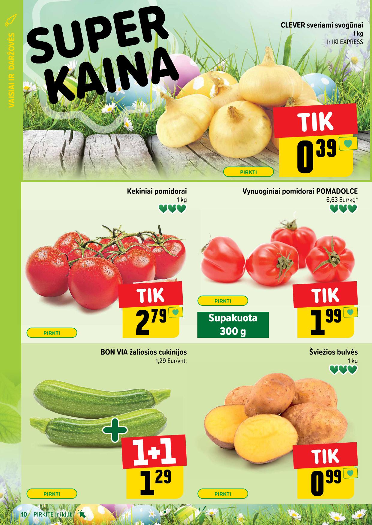 Naujausias IKI kaininis katalogas 2025.04.14 - 2025.04.19