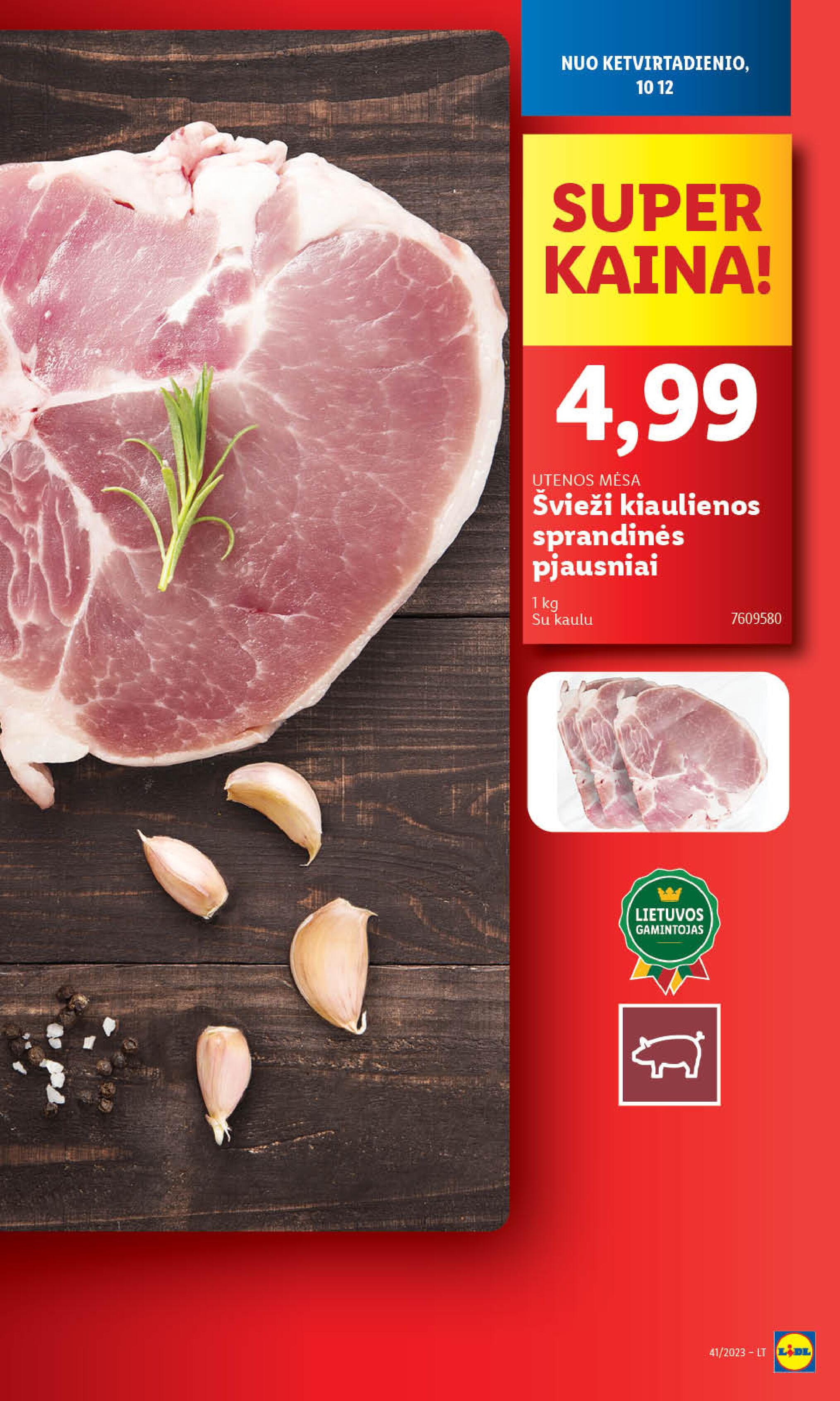 Naujausias LIDL kaininis katalogas 2023.10.09 - 2023.10.15