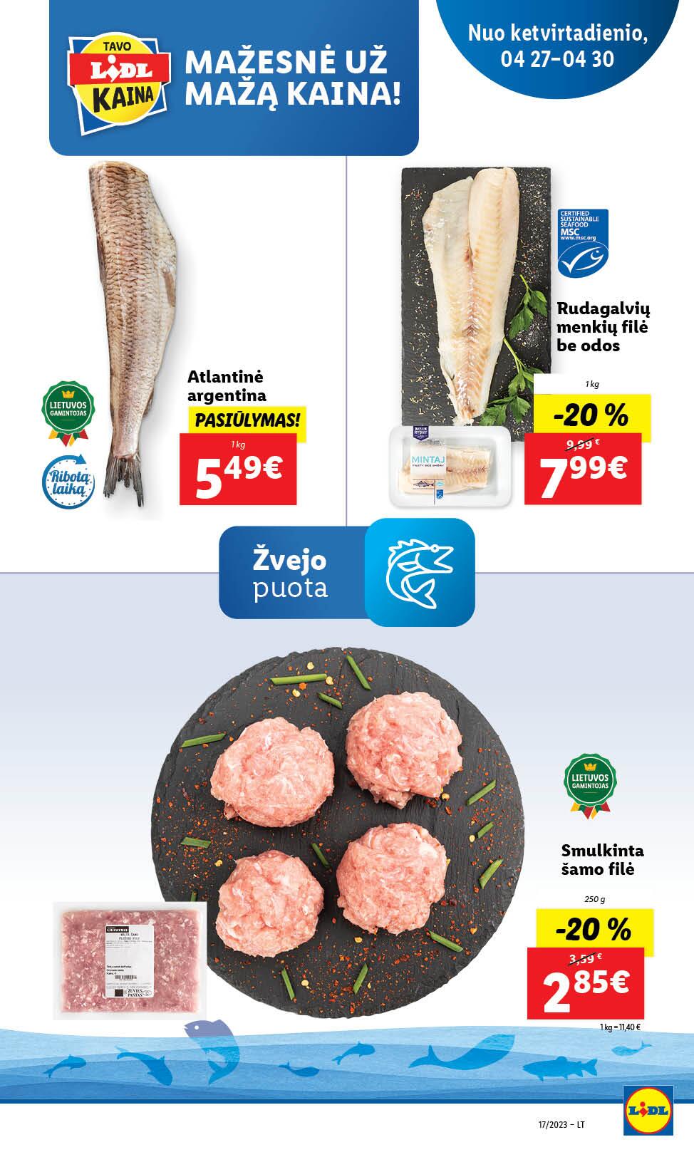 Naujausias LIDL kaininis katalogas 2023.04.24 - 2023.04.30