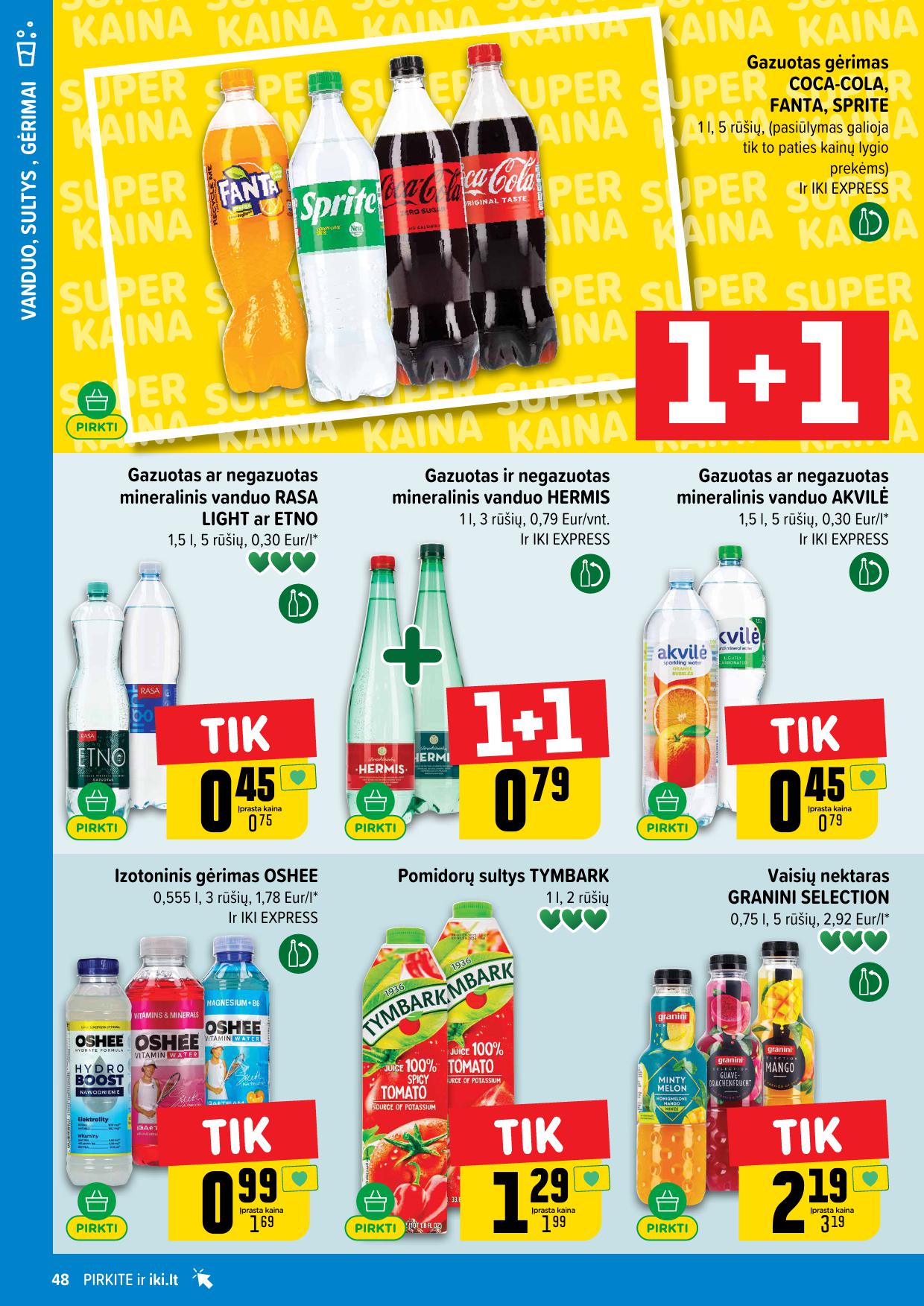 Naujausias IKI kaininis katalogas 2026.01.12 - 2026.01.18