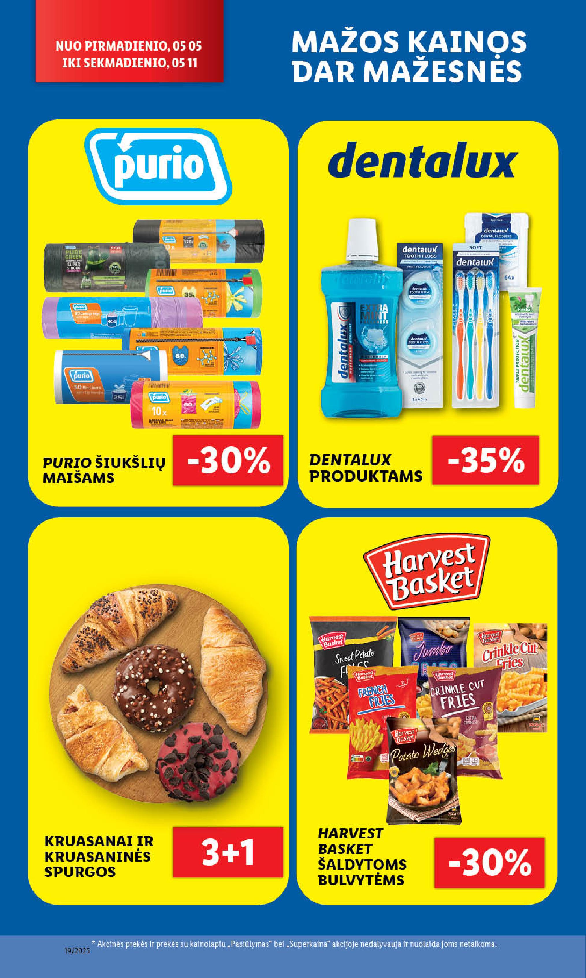 Naujausias LIDL kaininis katalogas 2025.05.05 - 2025.05.11