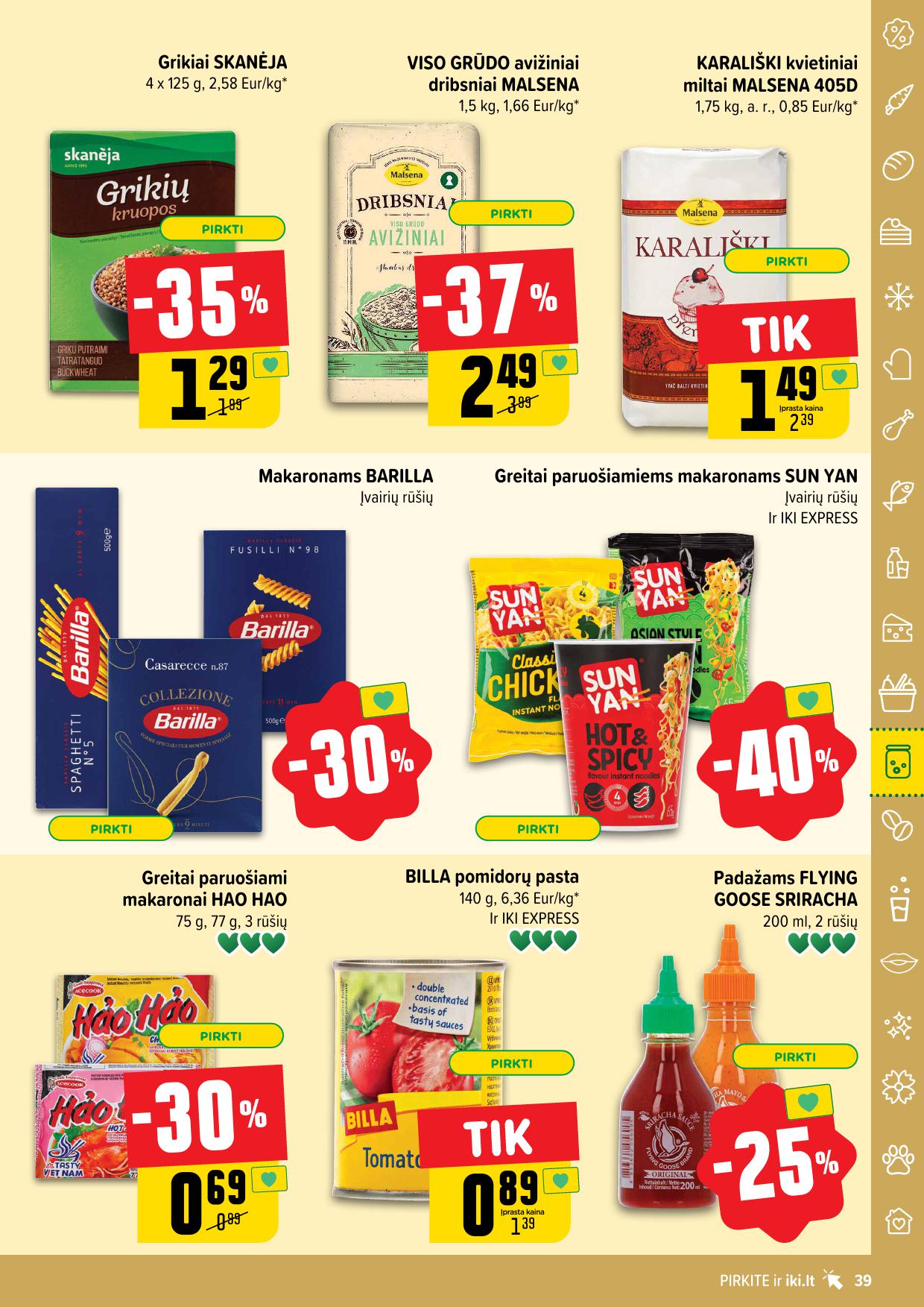 IKI SAVAITĖLĖ akcijų ir nuolaidų leidinys Nr.24 2025.06.09 - 2025.06.15