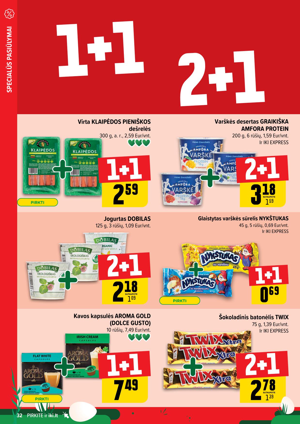 Naujausias IKI kaininis katalogas 2025.03.31 - 2025.04.06