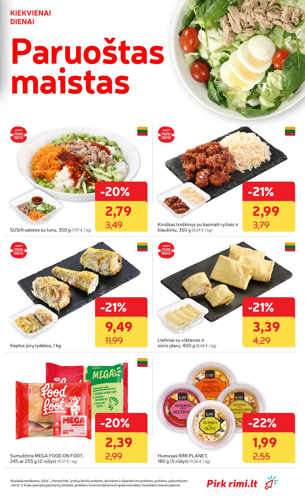 Naujausias RIMI kaininis katalogas 2026.04.28 - 2026.05.04