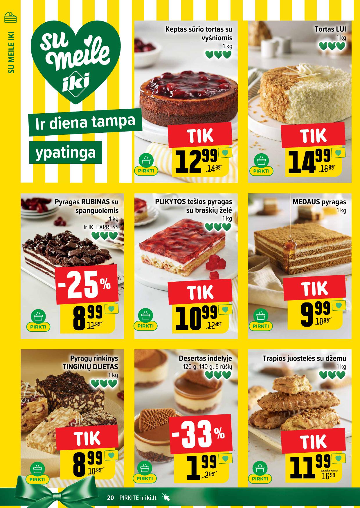 Naujausias IKI kaininis katalogas 2025.11.10 - 2025.11.16