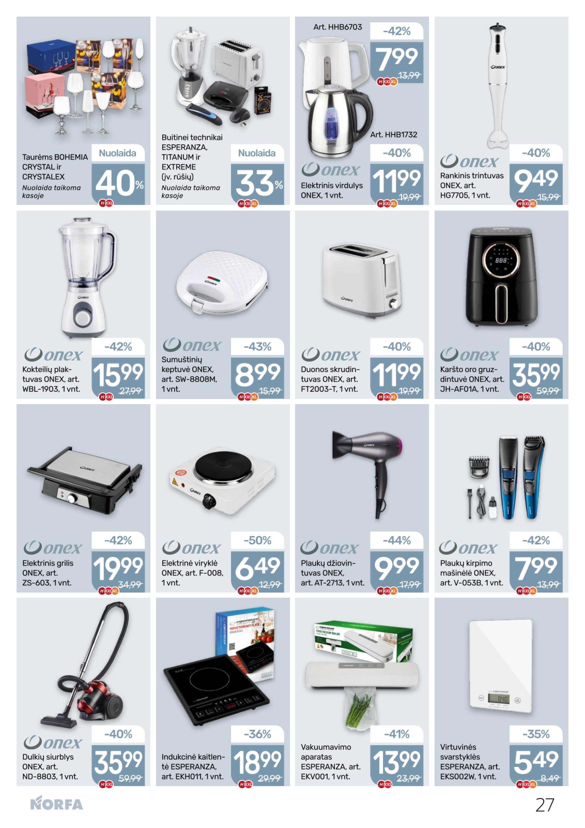 Naujausias NORFA kaininis katalogas 2026.02.05 - 2026.02.18