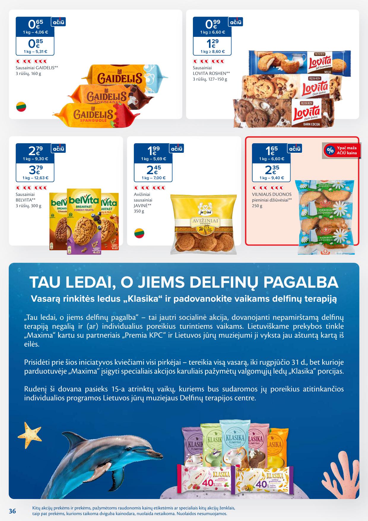 Naujausias MAXIMA kaininis katalogas 2025.08.19 - 2025.08.25