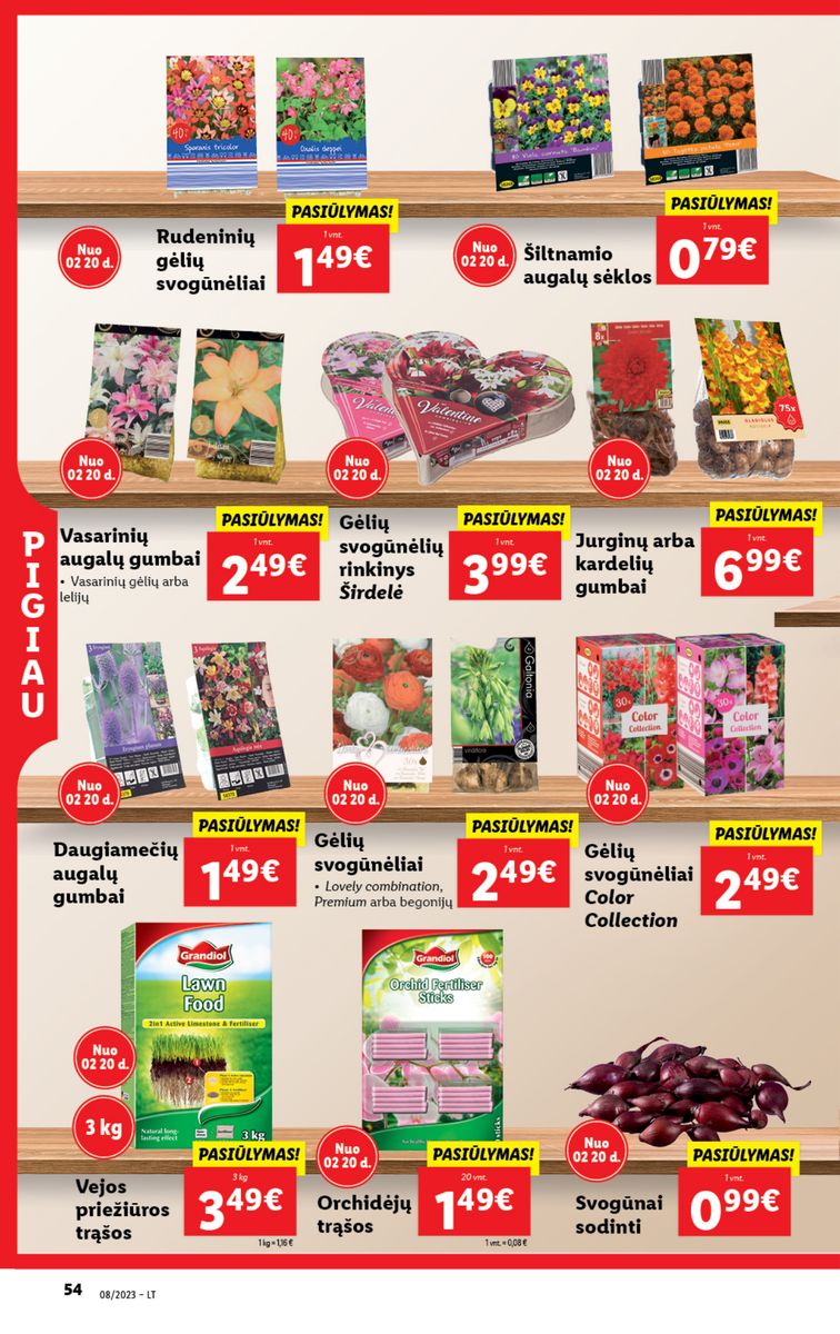 Naujausias LIDL kaininis katalogas 2023.02.20 - 2023.02.26