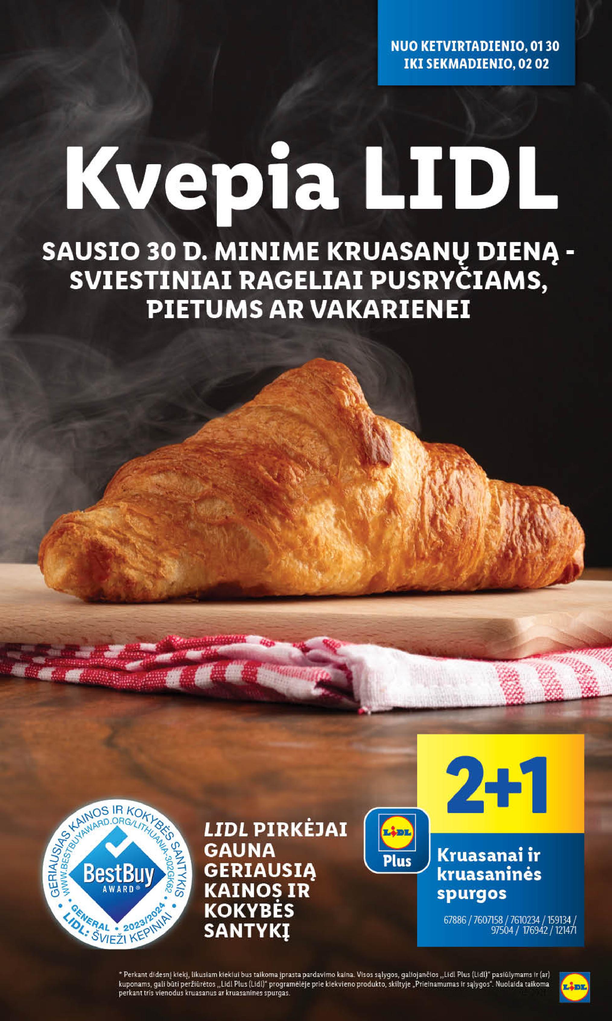 Naujausias LIDL kaininis katalogas 2025.01.27 - 2025.02.02