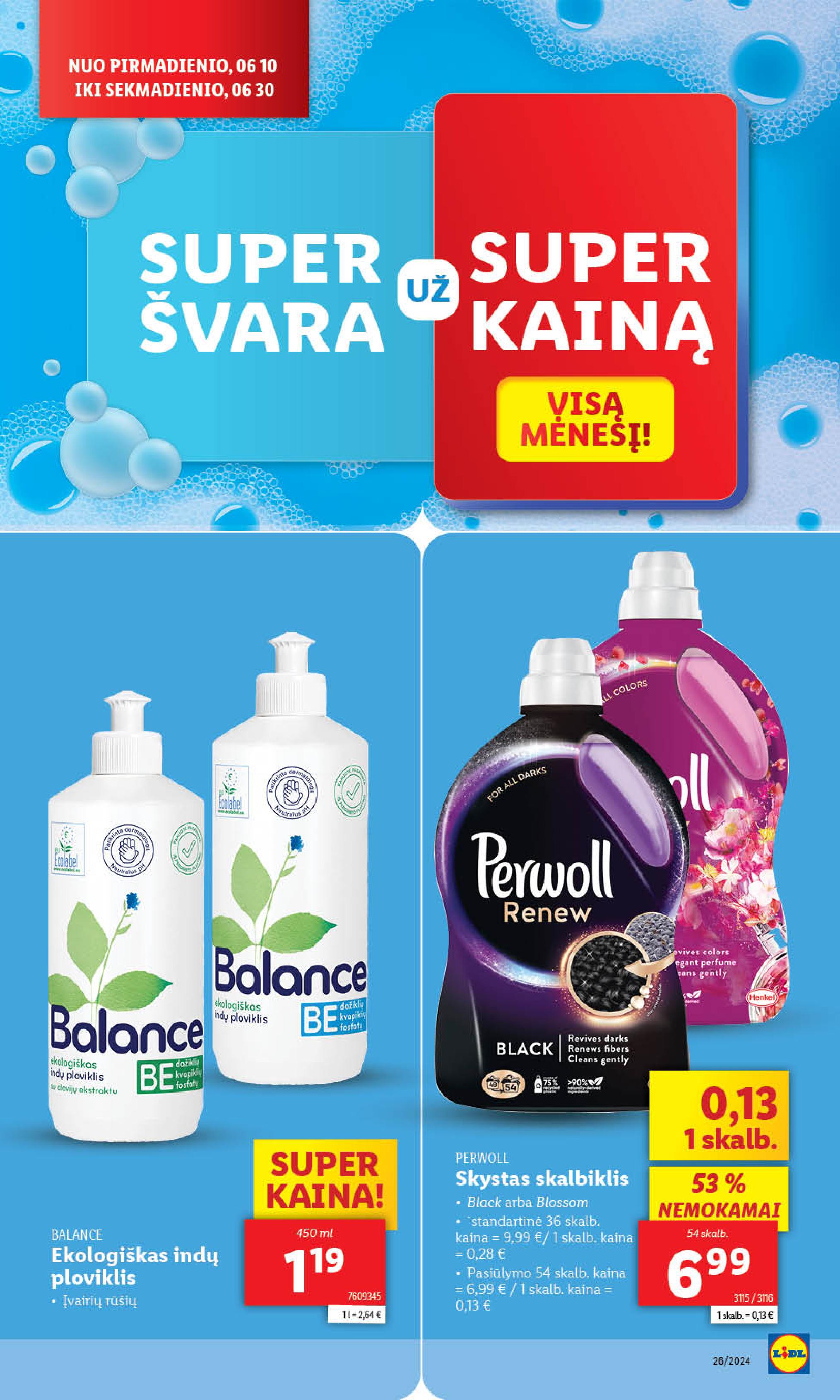 Naujausias LIDL kaininis katalogas 2024.06.24 - 2024.06.30