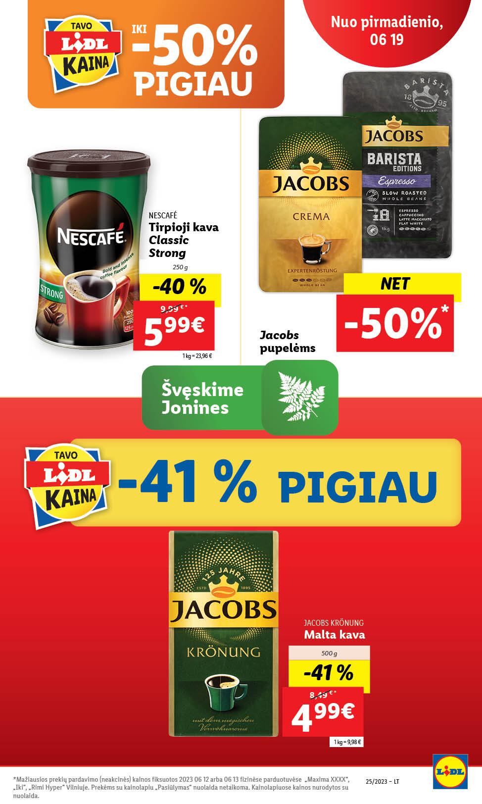 Naujausias LIDL kaininis katalogas 2023.06.19 - 2023.06.25