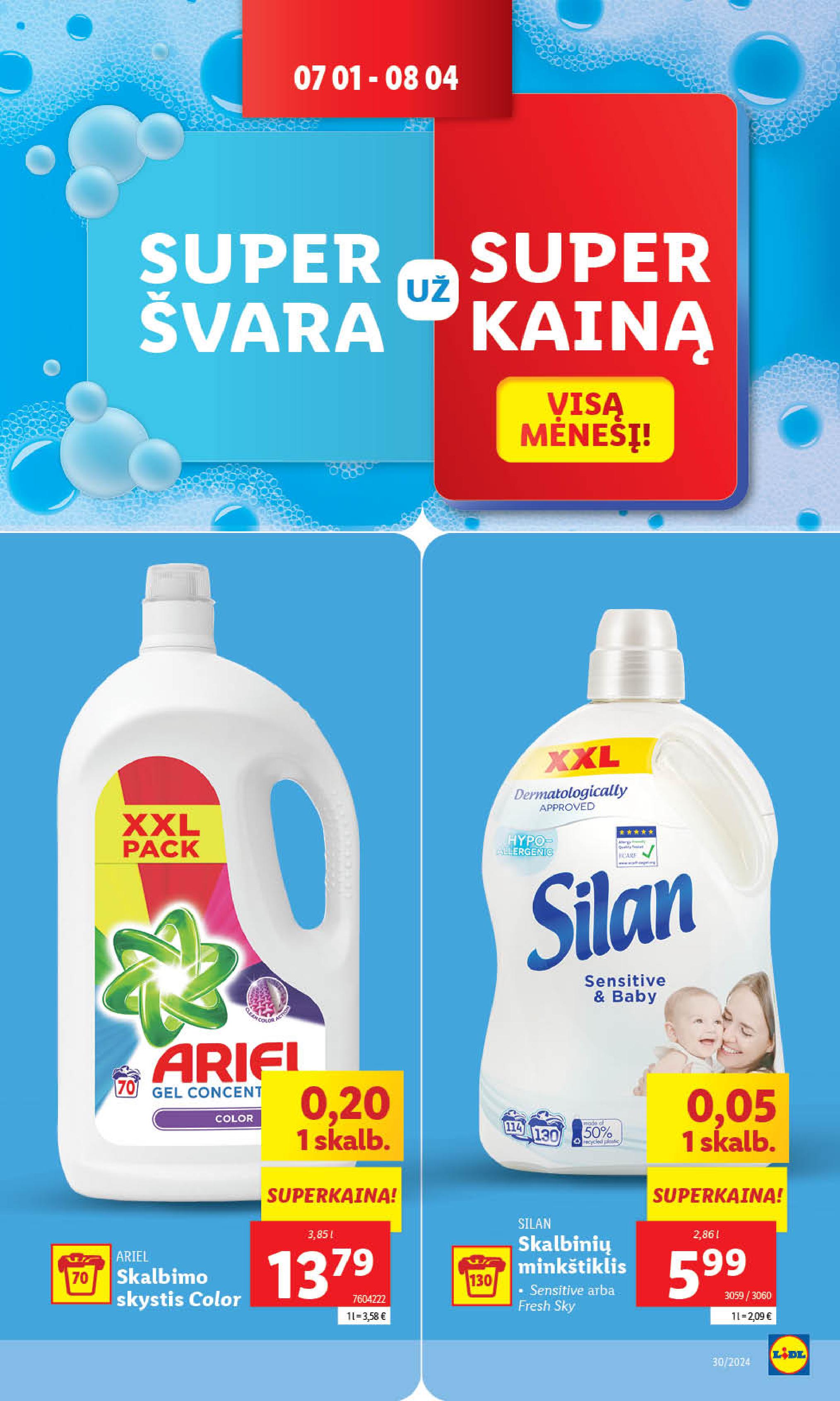 Naujausias LIDL kaininis katalogas 2024.07.22 - 2024.07.28