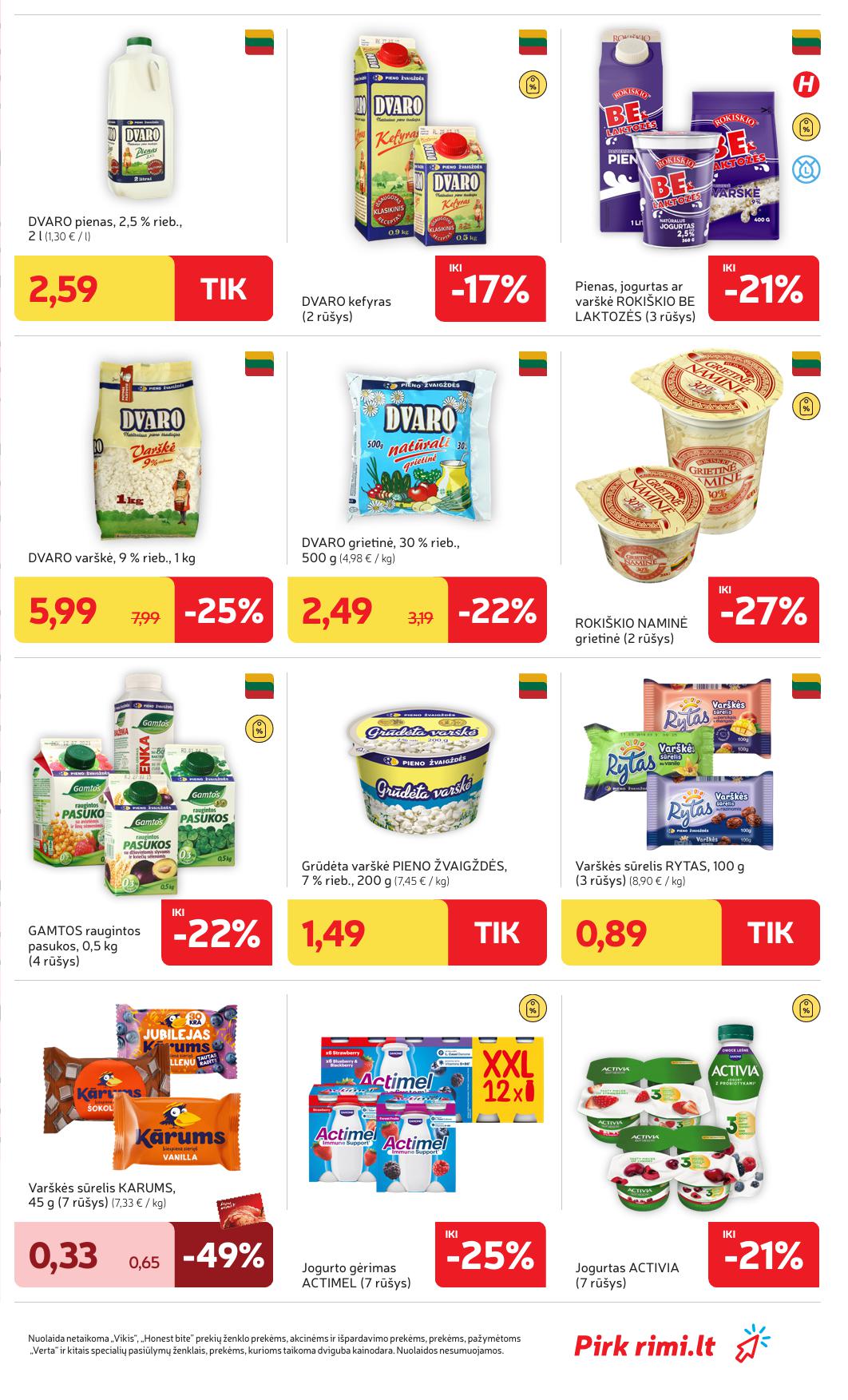 Naujausias RIMI kaininis katalogas 2026.04.07 - 2026.04.13