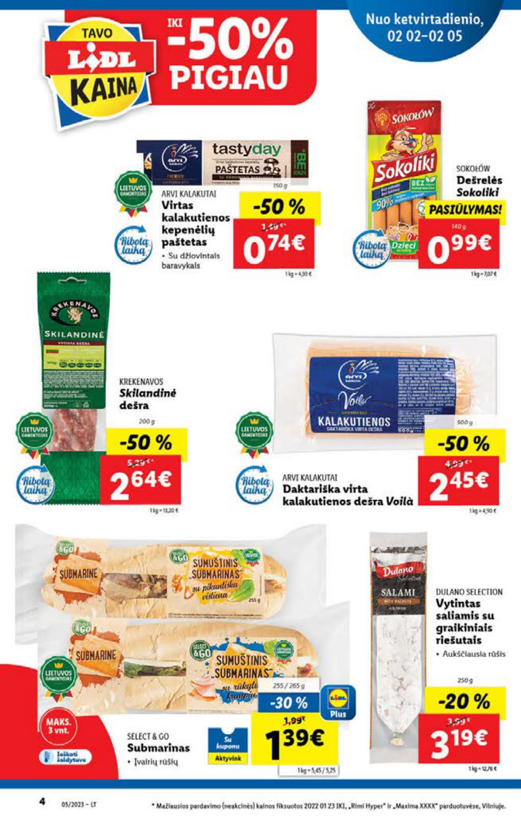 Naujausias LIDL kaininis katalogas 2023.01.30 - 2023.02.05