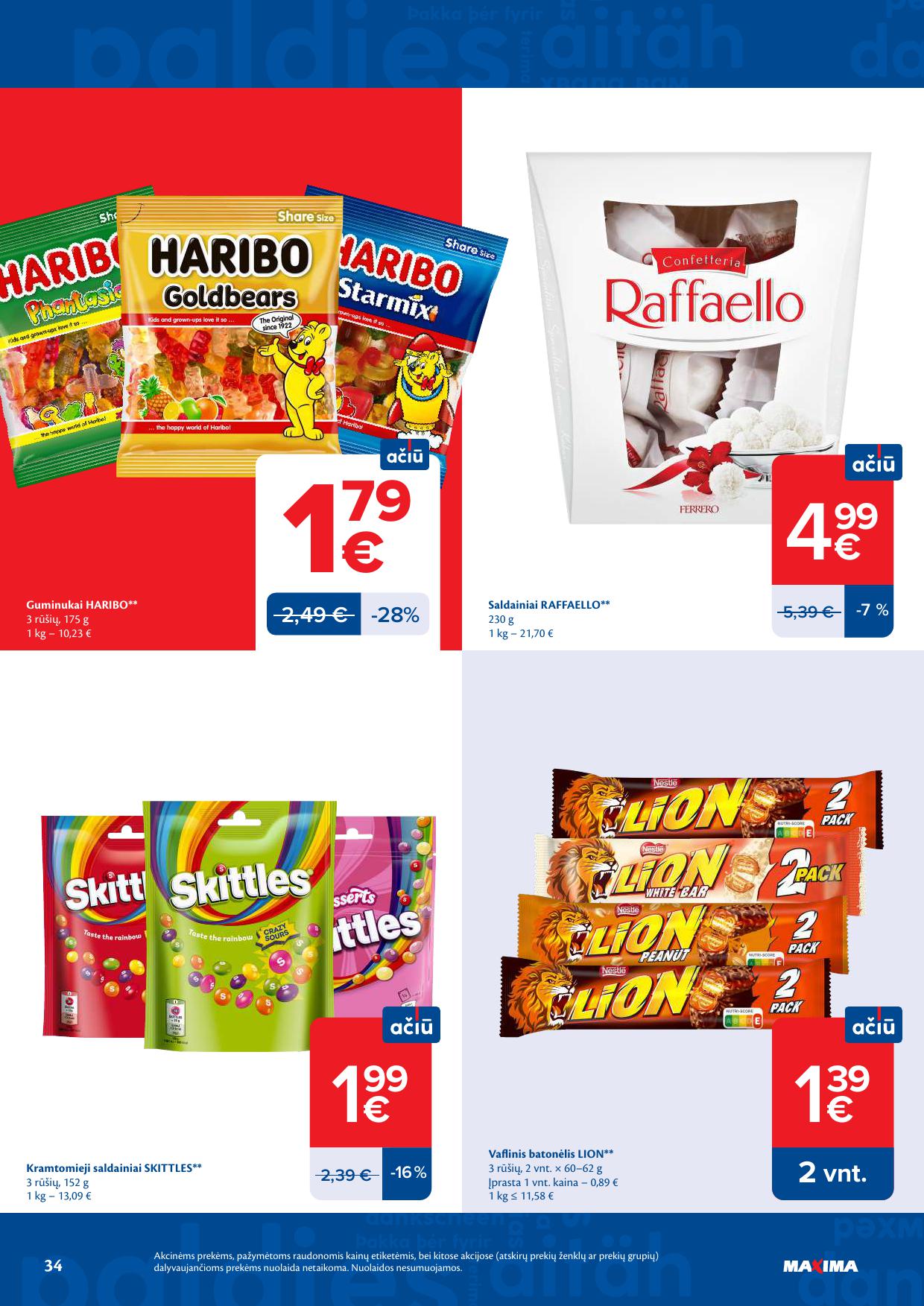 Naujausias MAXIMA kaininis katalogas 2026.04.21 - 2026.04.27