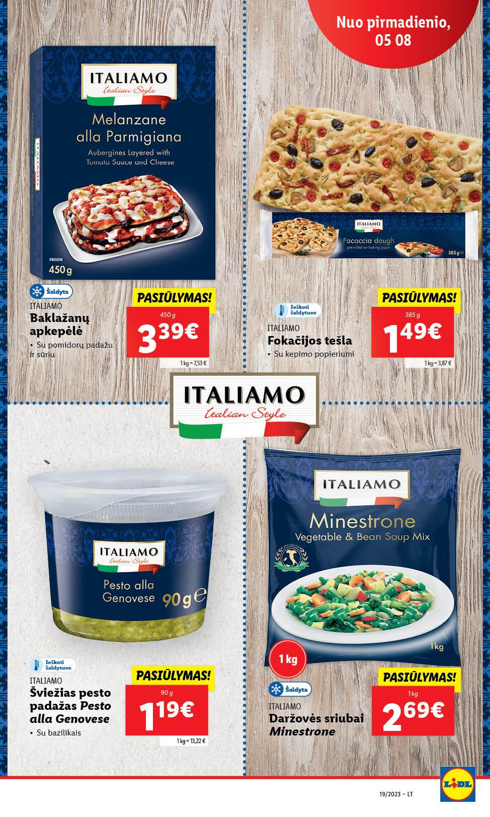 Naujausias LIDL kaininis katalogas 2023.05.08 - 2023.05.14