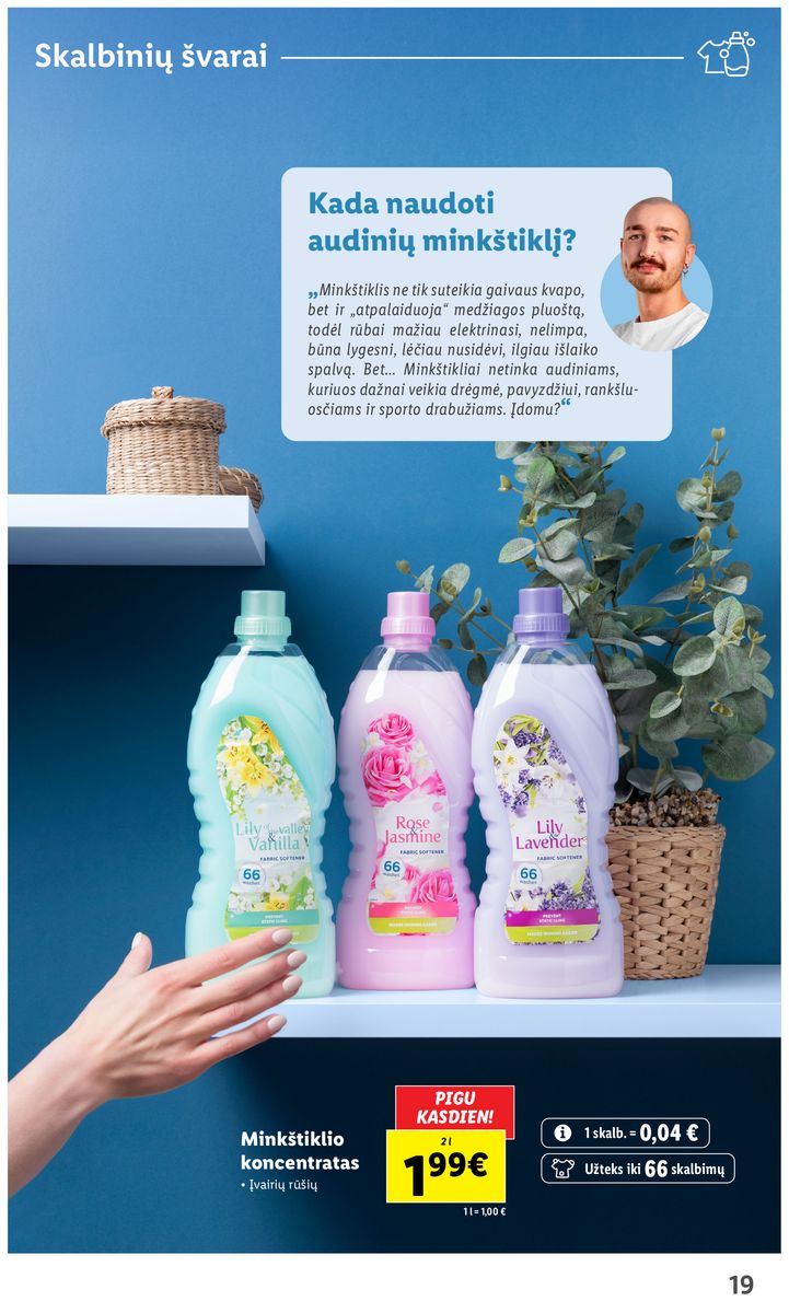LIDL švaros prekių katalogas "Švaros festivalis" galioja nuo 2023.02.09
