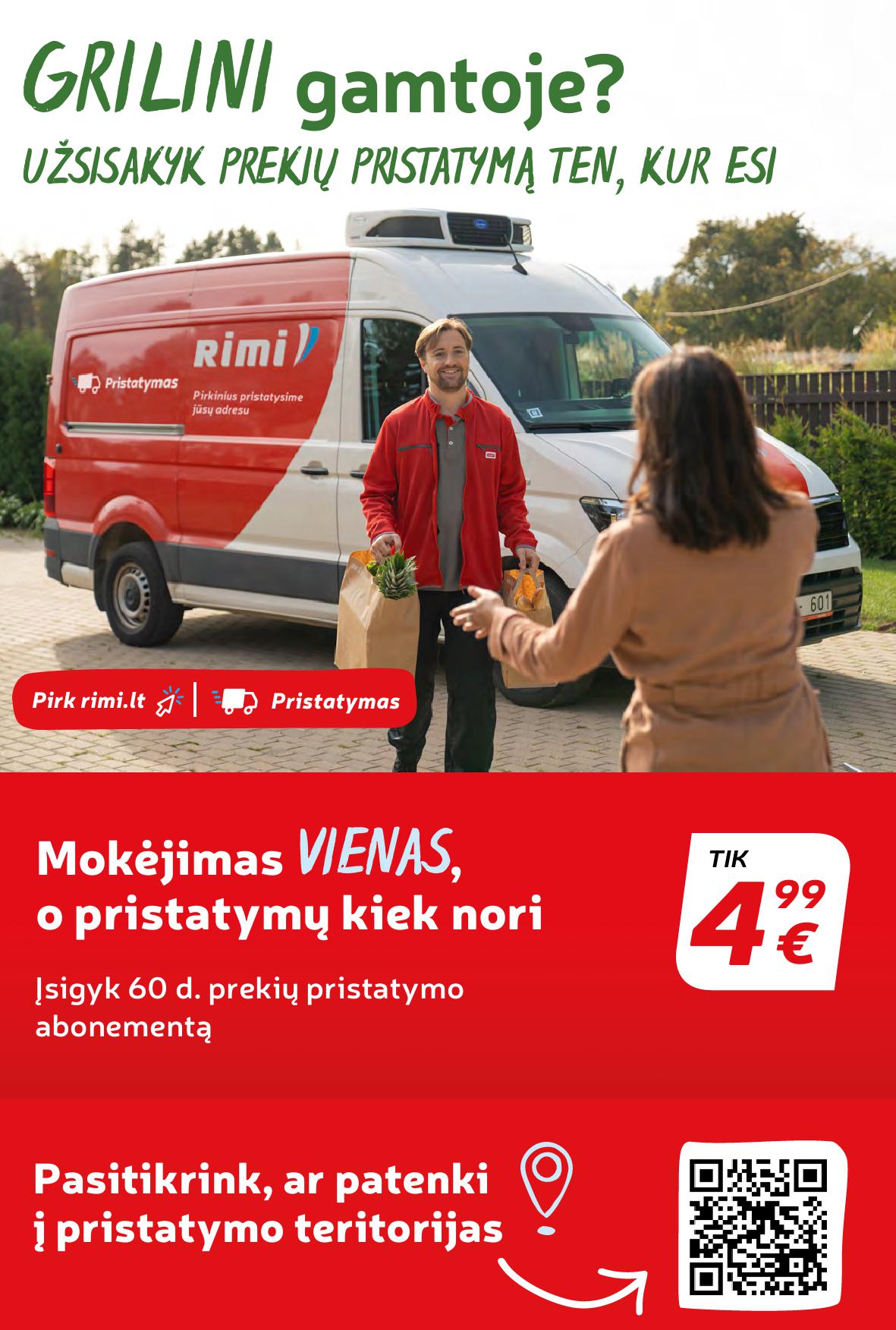 RIMI katalogas "Vasara kviečia !" 2025.04.29 - 2025.07.07