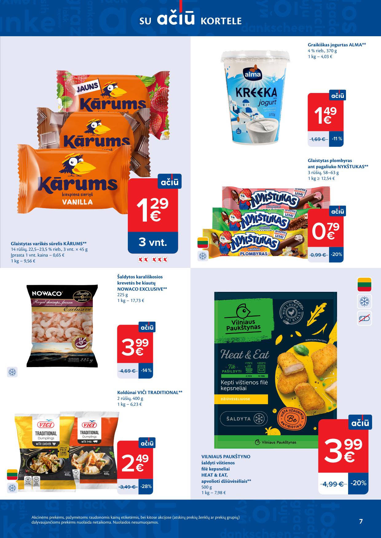 Naujausias MAXIMA kaininis katalogas 2026.03.10 - 2026.03.16