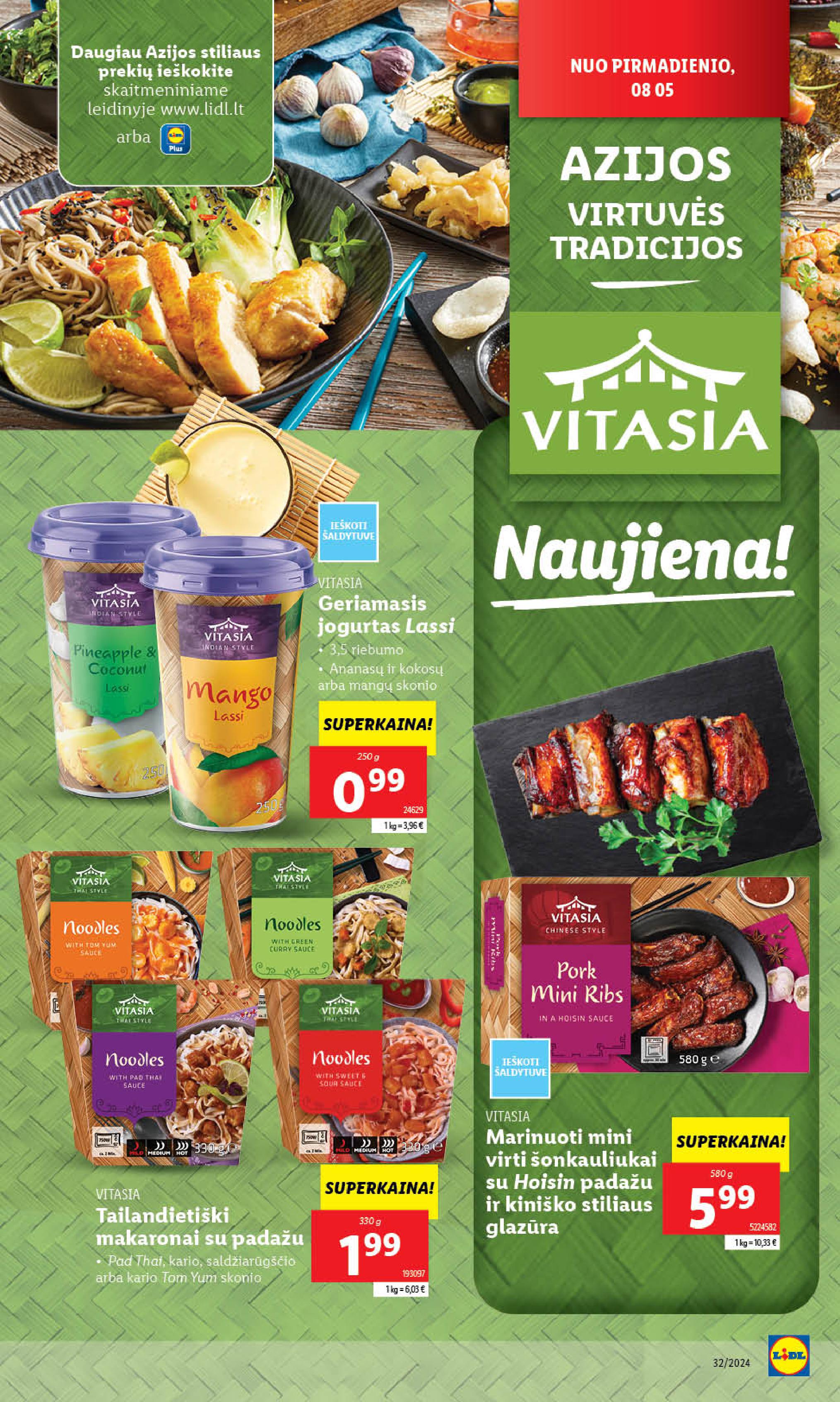 Naujausias LIDL kaininis katalogas 2024.08.05 - 2024.08.11