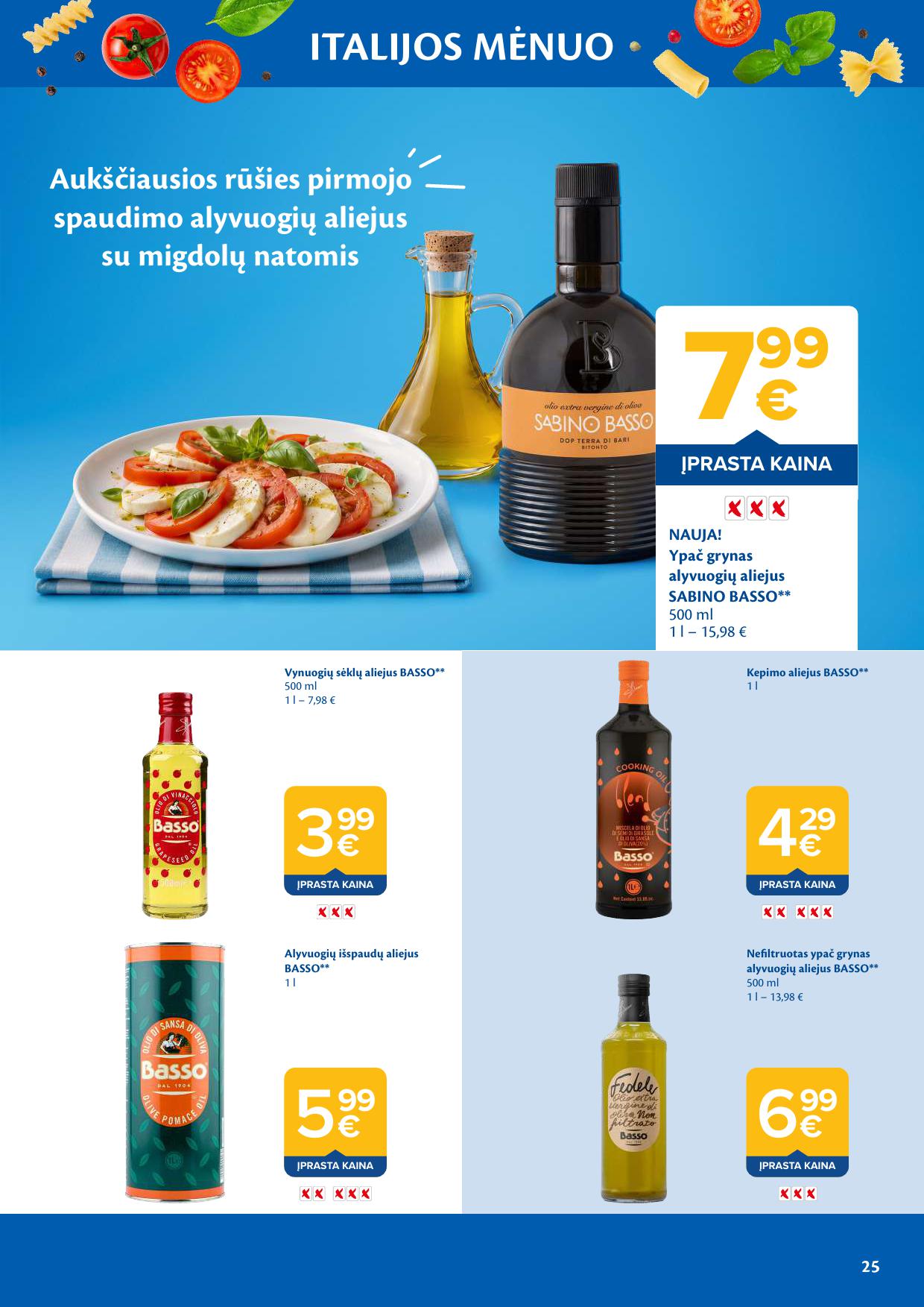 MAXIMA nuolaidų katalogas "ITALIJOS MĖNUO"