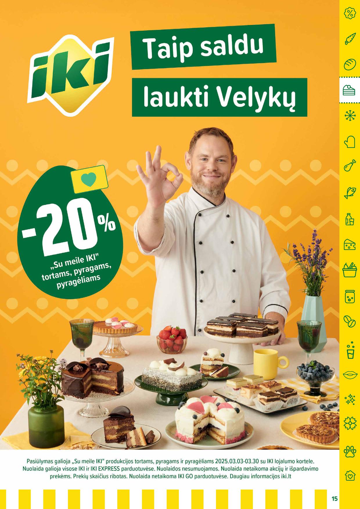 Naujausias IKI kaininis katalogas 2025.03.10 - 2025.03.16