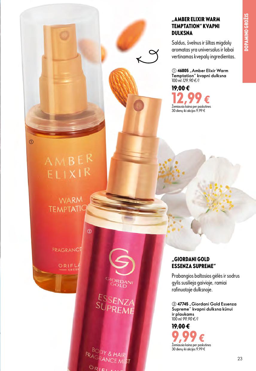 Naujas ORIFLAME  katalogas galioja 2026.08.05 - 2026.08.25