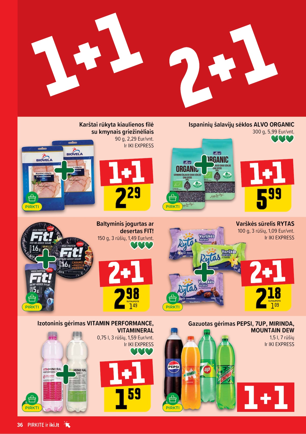 IKI SAVAITĖLĖ akcijų ir nuolaidų leidinys Nr.17 2026.04.20 - 2026.04.26