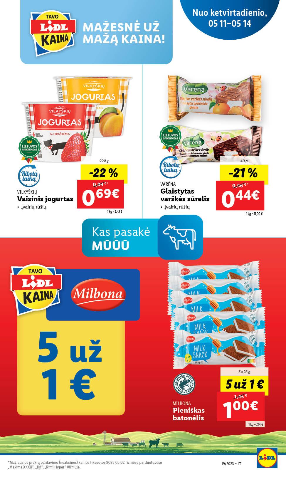 Naujausias LIDL kaininis katalogas 2023.05.08 - 2023.05.14