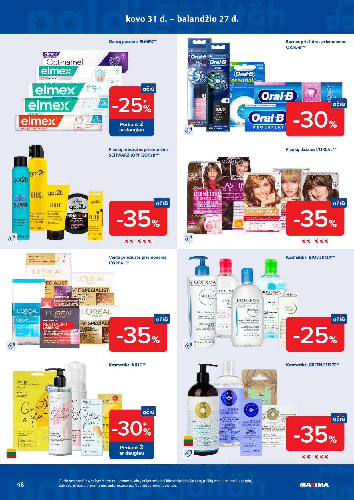Naujausias MAXIMA kaininis katalogas 2026.04.21 - 2026.04.27
