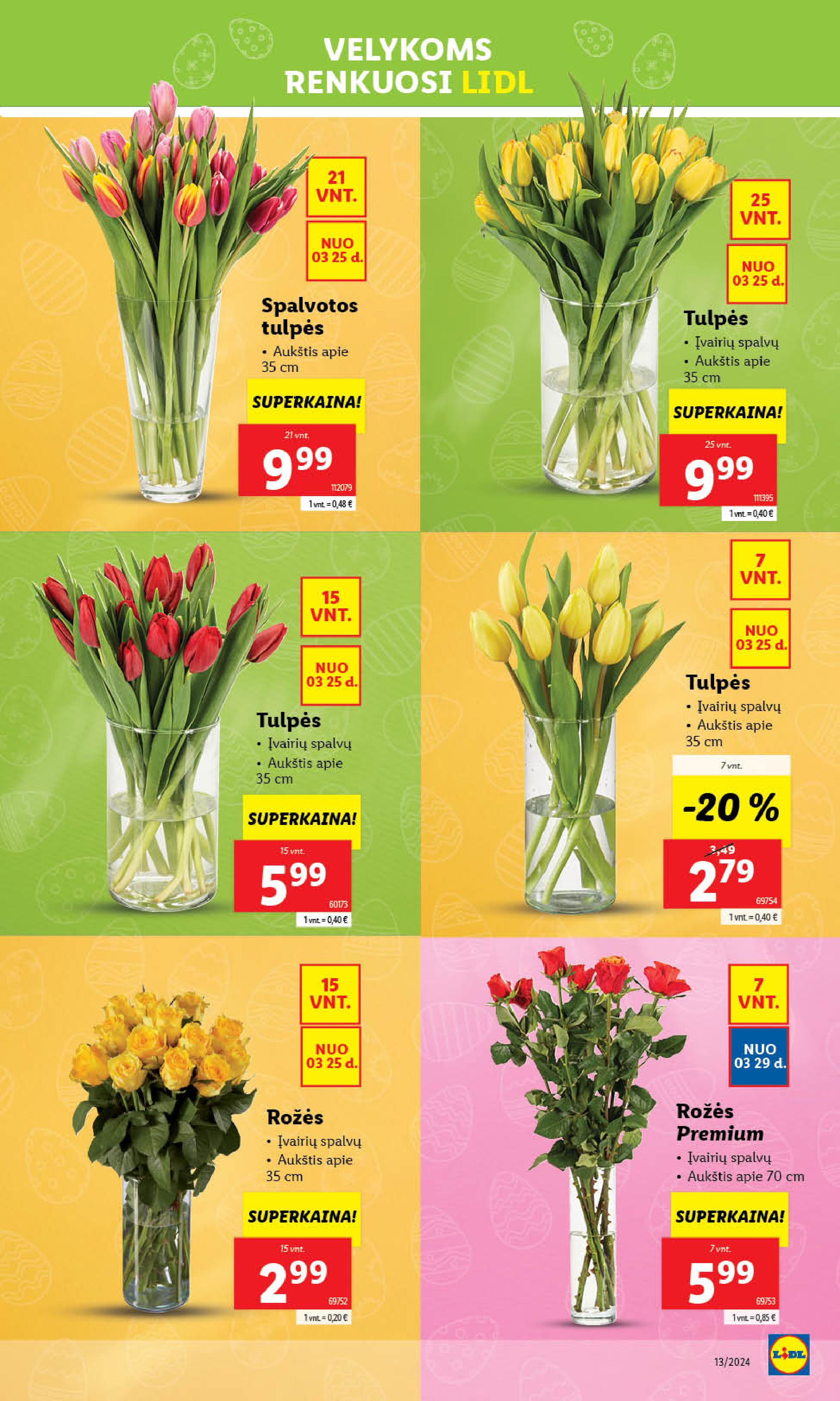 Naujausias LIDL kaininis katalogas 2024.03.25 - 2024.03.30