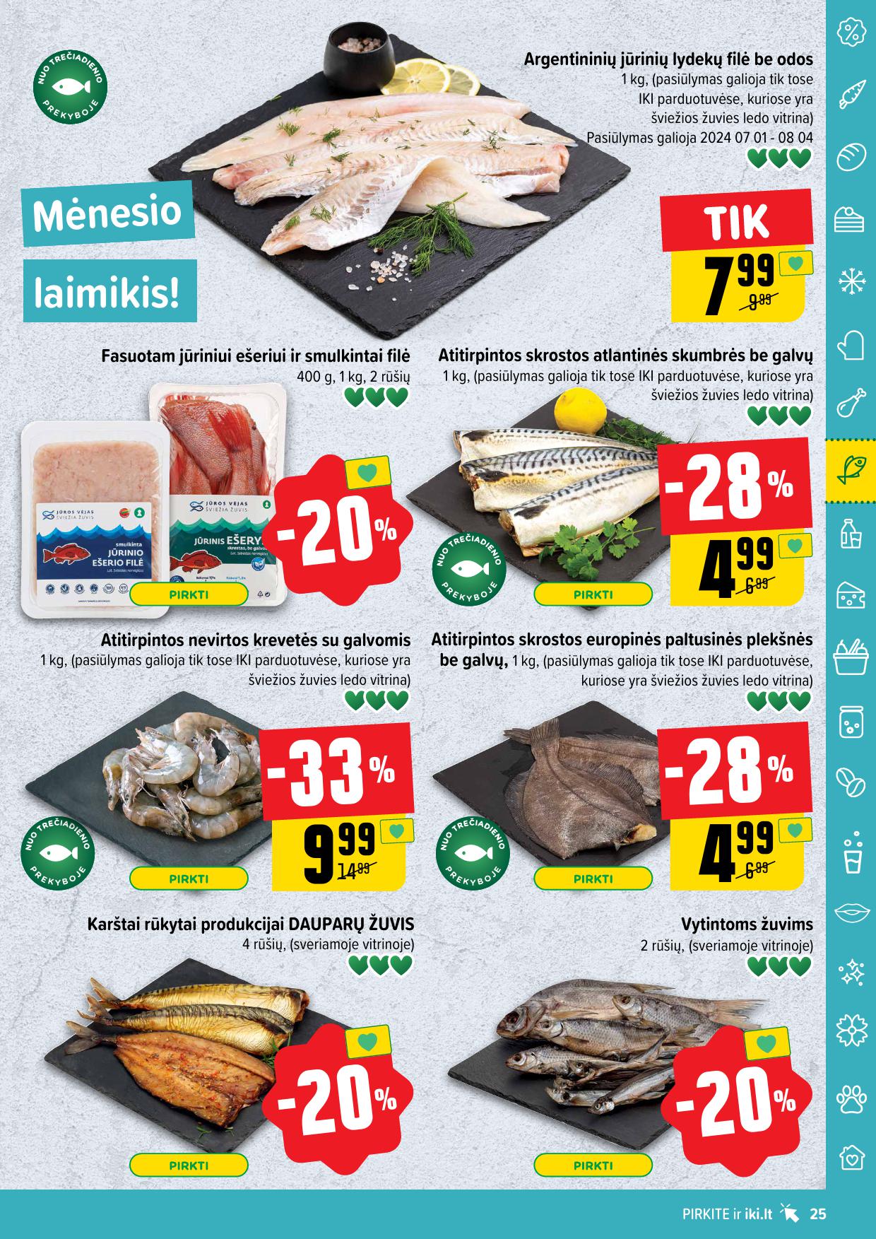 Naujausias IKI kaininis katalogas 2024.07.15 - 2024.07.21