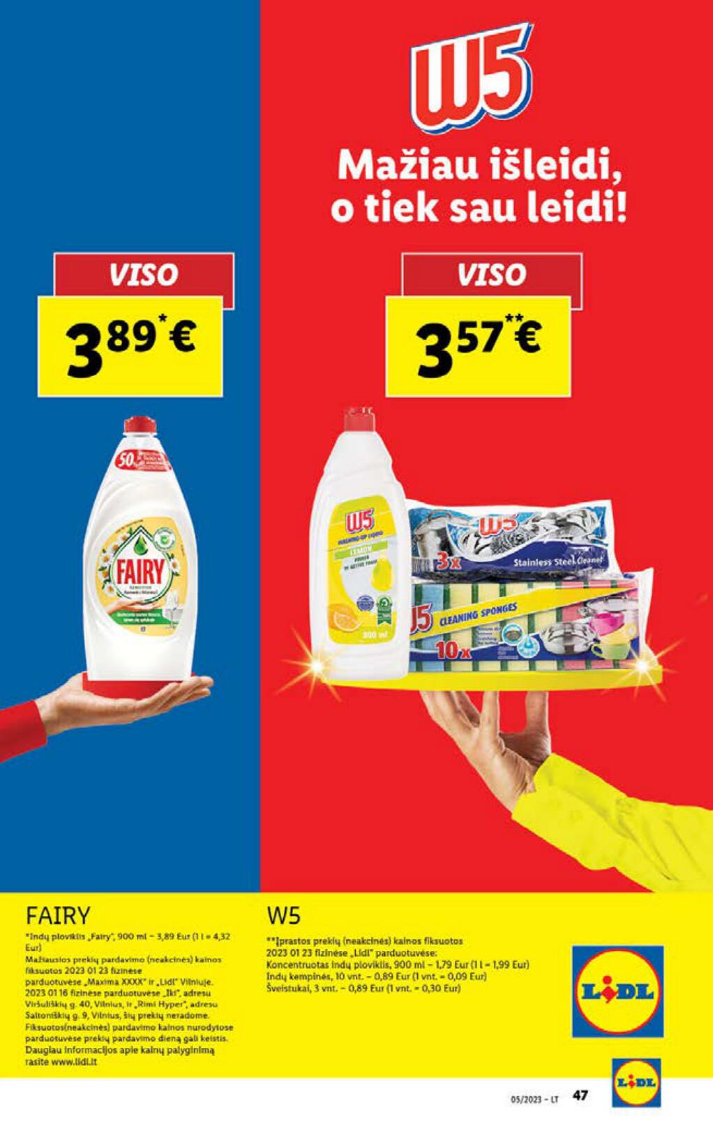 Naujausias LIDL kaininis katalogas 2023.01.30 - 2023.02.05