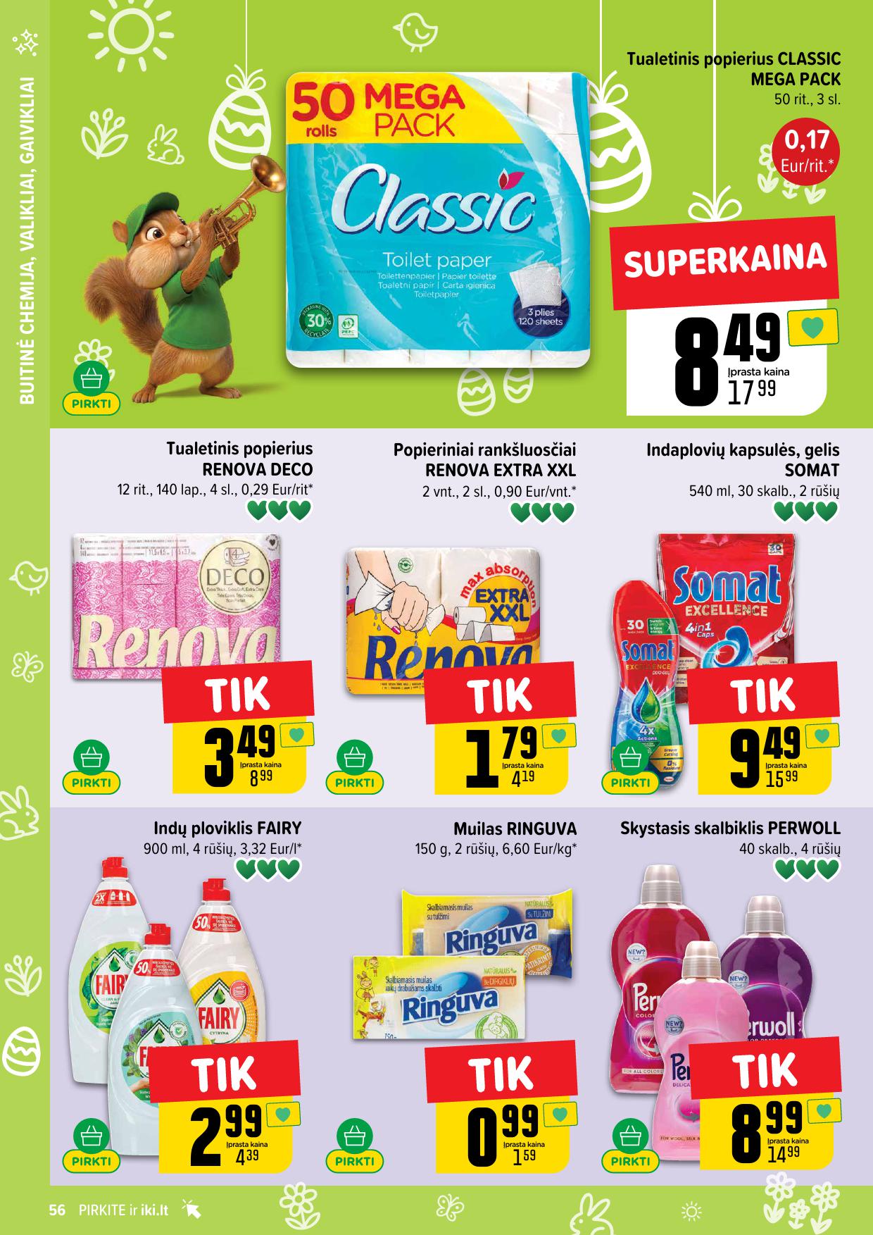 Naujausias IKI kaininis katalogas 2026.03.30 - 2026.04.04