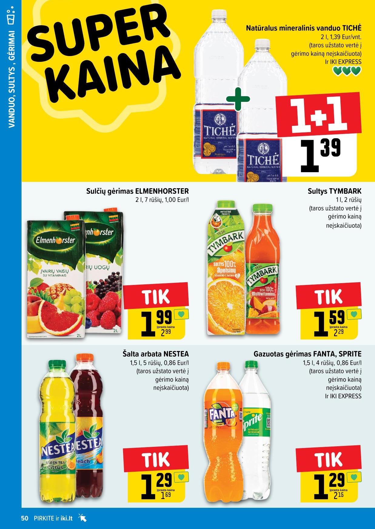 Naujausias IKI kaininis katalogas 2024.04.08 - 2024.04.14