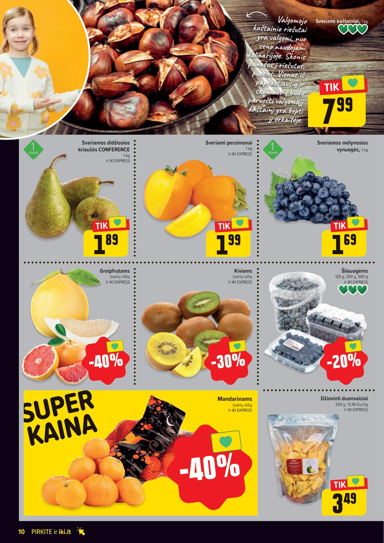 Naujausias IKI kaininis katalogas 2023.11.20 - 2023.11.26