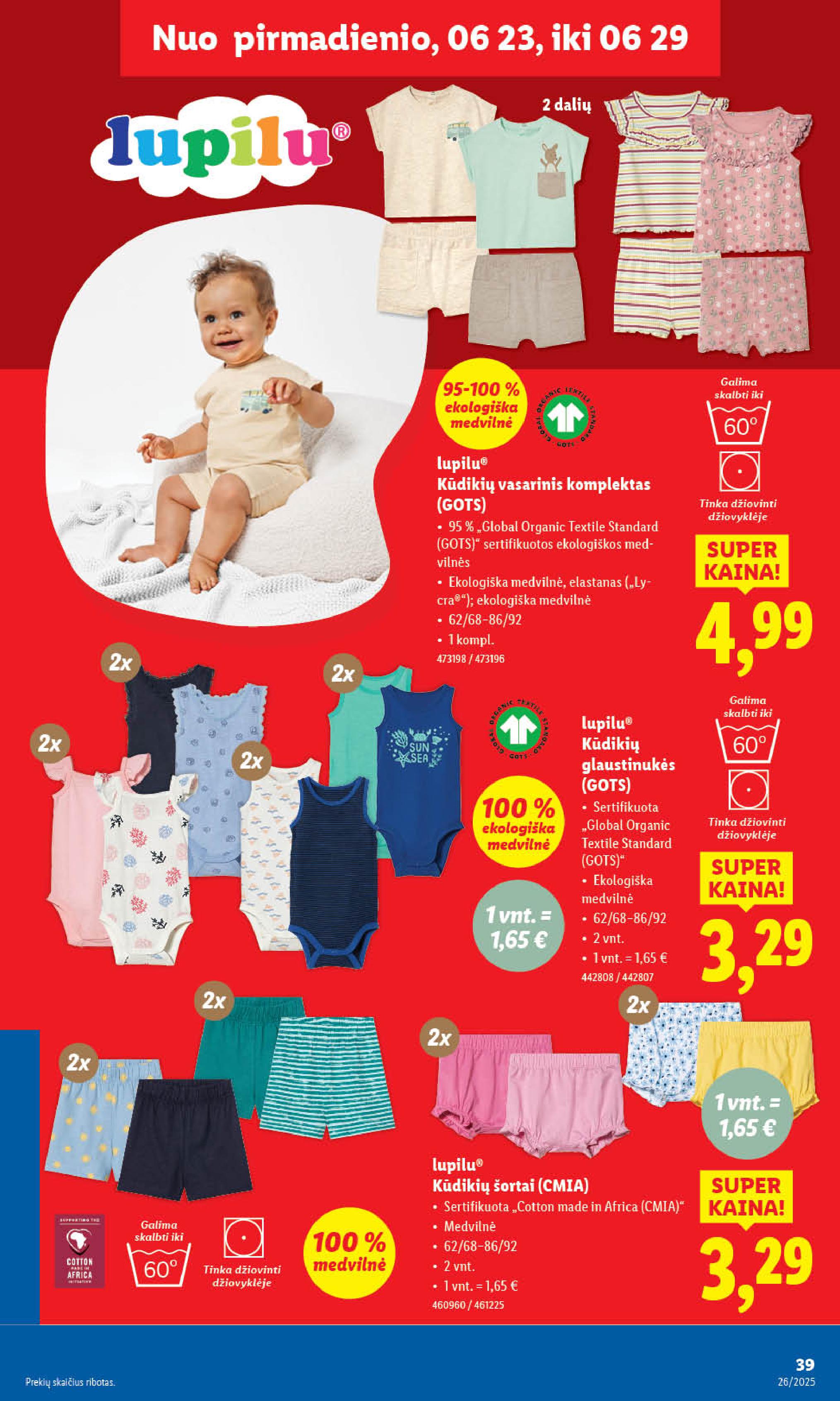 Naujausias LIDL kaininis katalogas 2025.06.23 - 2025.06.29