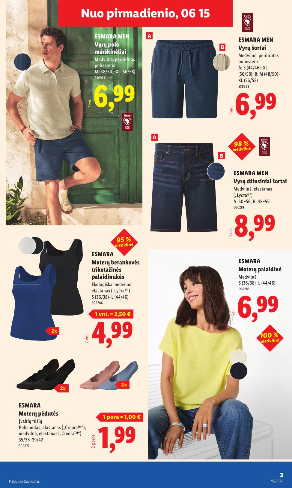 LIDL ne maisto prekių leidinys 2026.06.15 - 2026.06.21