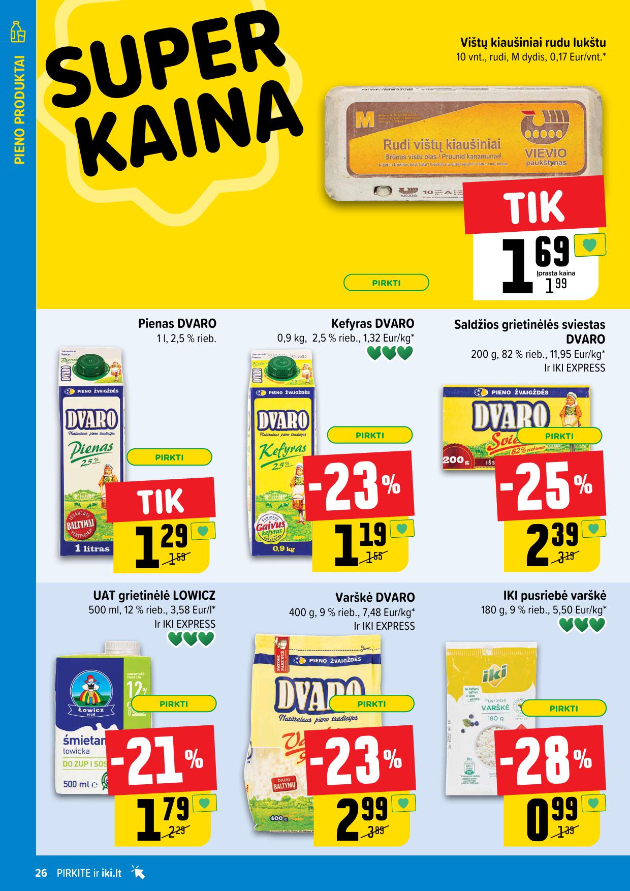 Naujausias IKI kaininis katalogas 2025.02.03 - 2025.02.09