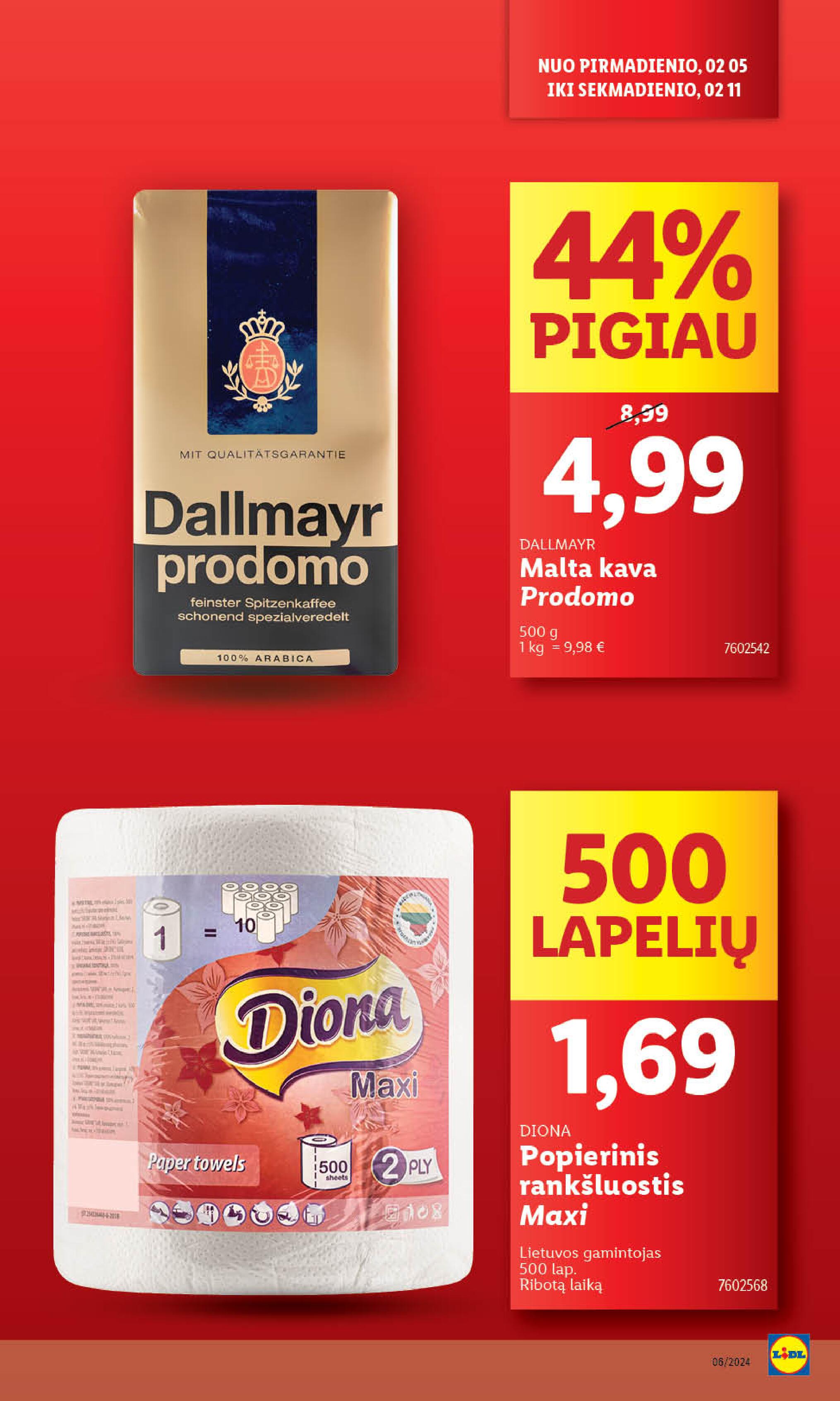 Naujausias LIDL kaininis katalogas 2024.02.05 - 2024.02.11