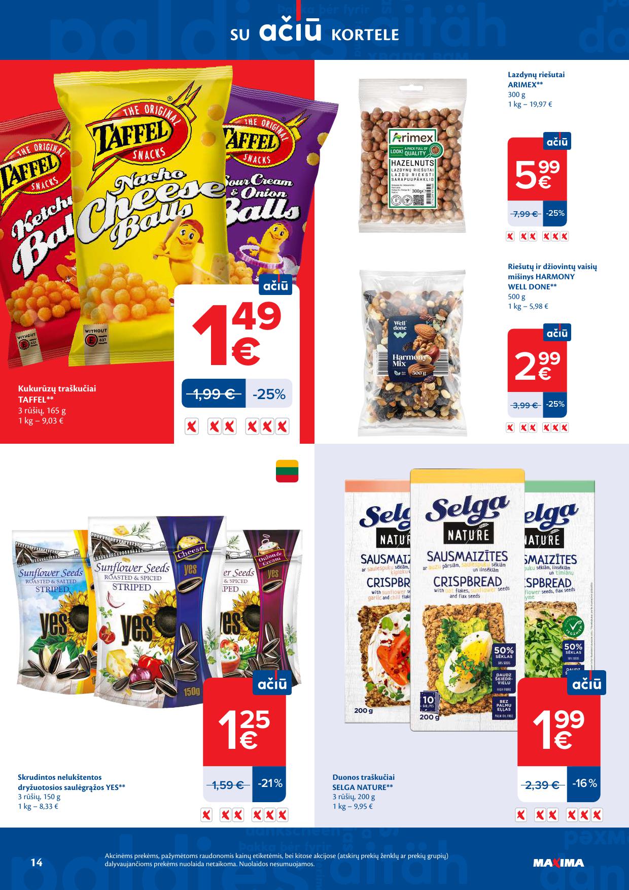 MAXIMA akcijų ir nuolaidų leidinys Nr.10 2026.03.03 - 2026.03.09
