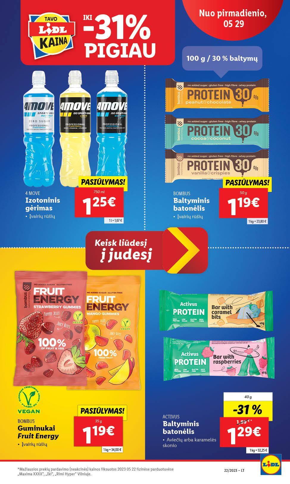 Naujausias LIDL kaininis katalogas 2023.05.29 - 2023.06.04