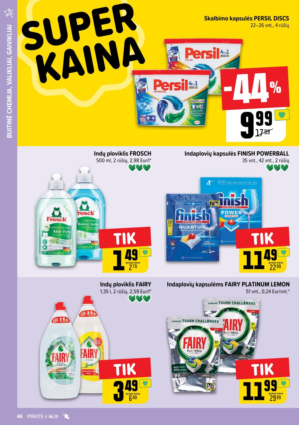 Naujausias IKI kaininis katalogas 2025.08.11 - 2025.08.17