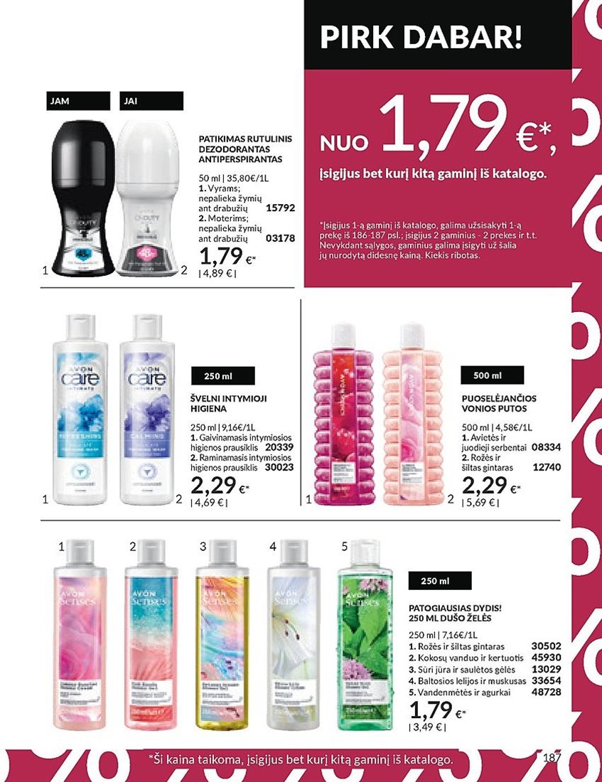 AVON katalogas galioja 2023.09.01 - 2023.09.30