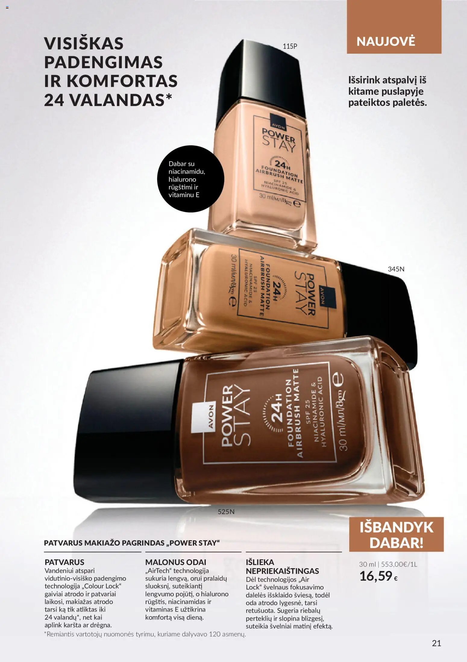 Naujas AVON katalogas galioja 2026.10.01 - 2026.10.31