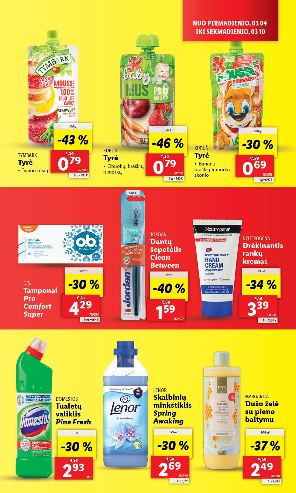 Naujausias LIDL kaininis katalogas 2024.03.04 - 2024.03.10